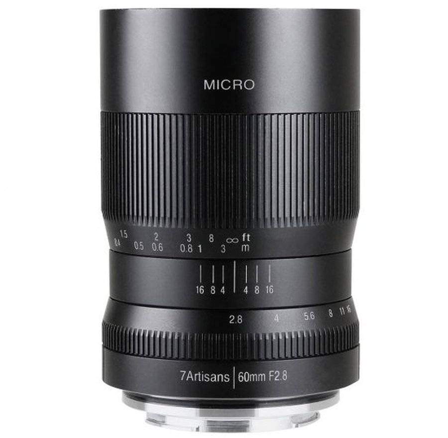 7Artisans 60mm f/2.8 Macro Lens Announced for APS-c Mirrorless