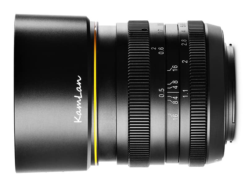 New Kamlan FS 50mm f/1.1, 28mm f/1.4 and 7.5mm f/3.2 mirrorless lenses