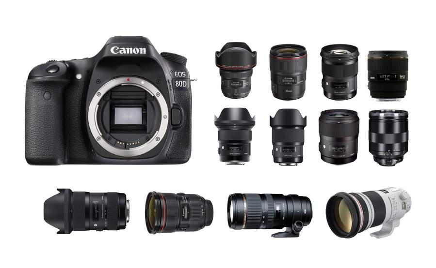 Best Lenses for Canon EOS 80D