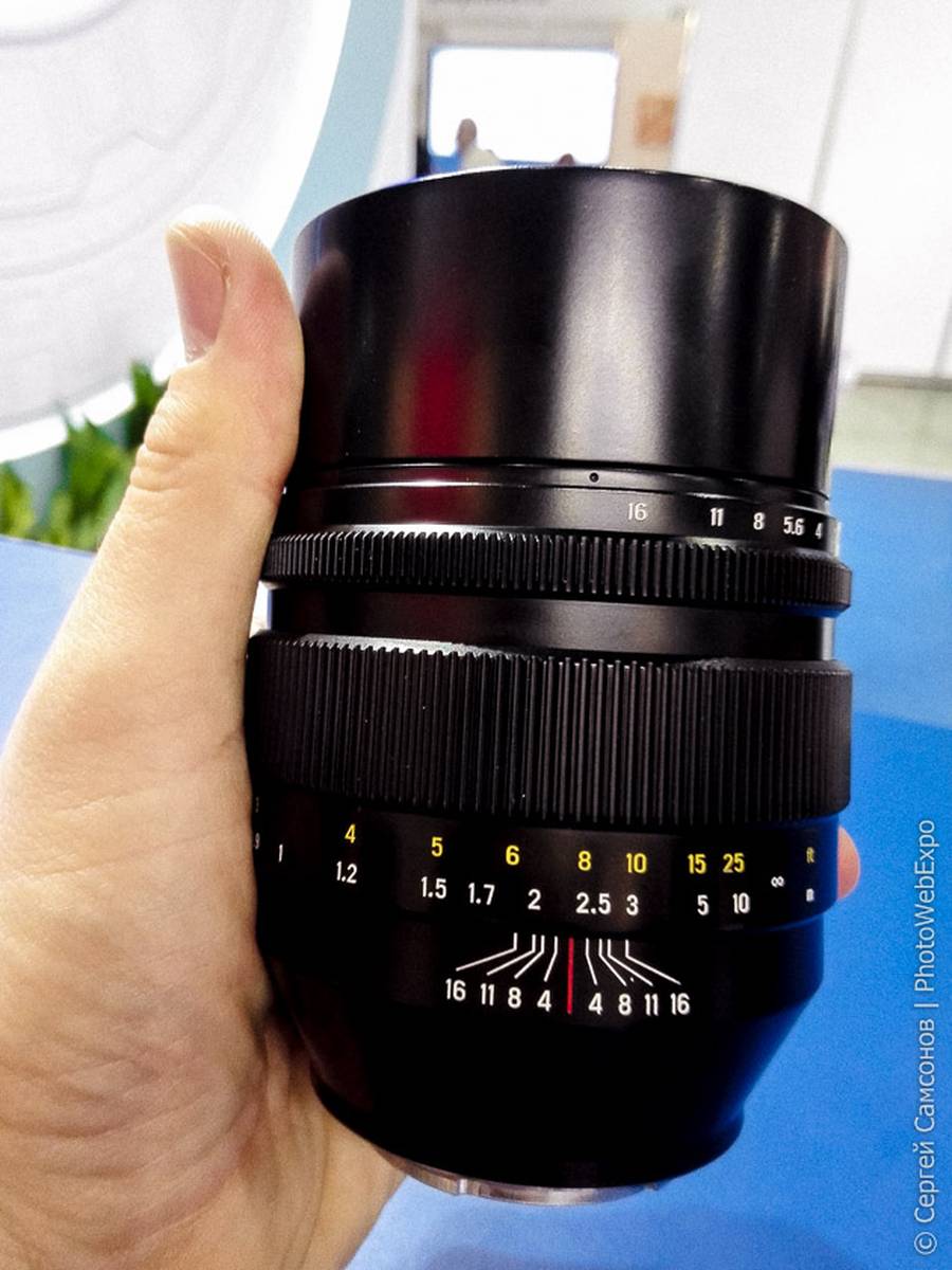 Zenitar 50mm f/0.95 Lens for Full Frame E-mount Coming on March 15