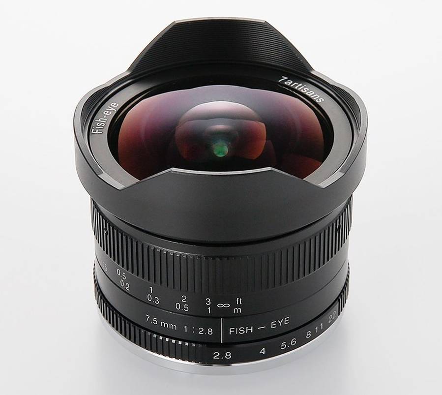 Announced : 7Artisans 7.5mm f/2.8 II Lens for Mirrorless Cameras