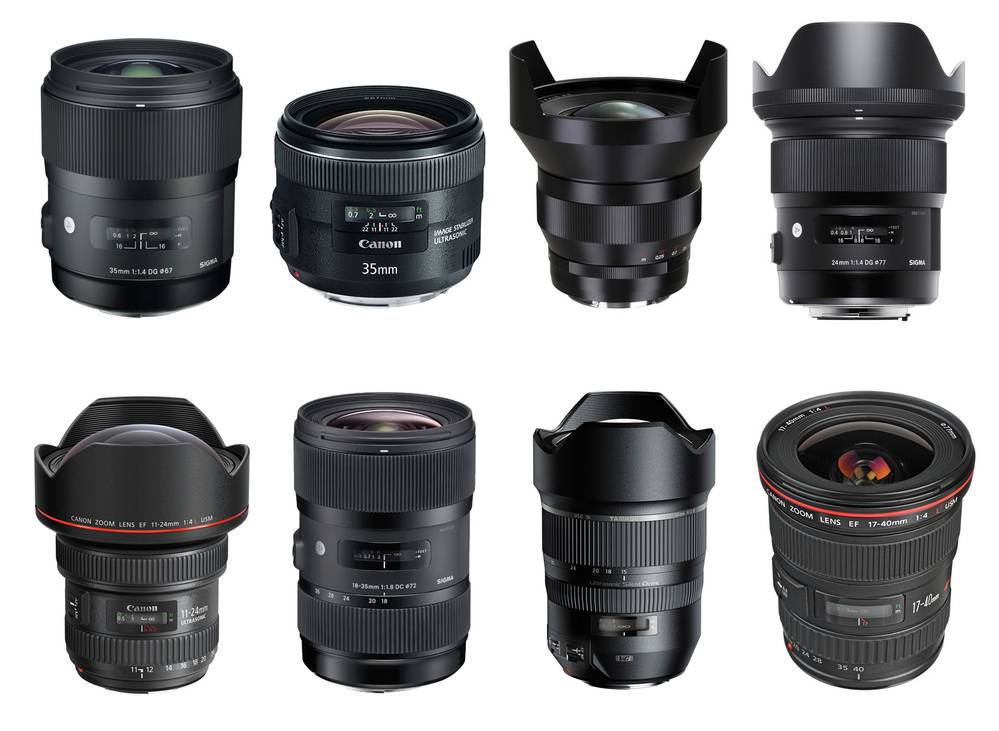 Best Wide Angle Lenses for Canon DSLRs