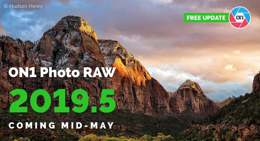 ON1 Photo RAW 2019.5 Coming in Mid-May