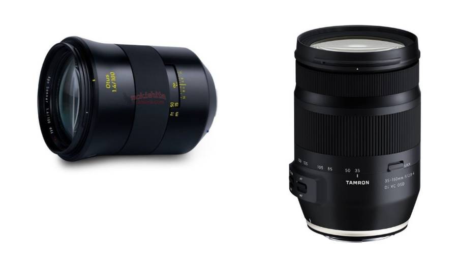 Zeiss Otus 100mm f/1.4 Lens Price $4,500, Tamron 35-150mm f/2.8-4 Di VC OSD Lens Price $700