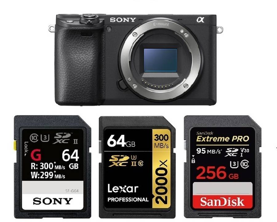 Best Memory Cards for Sony a6400