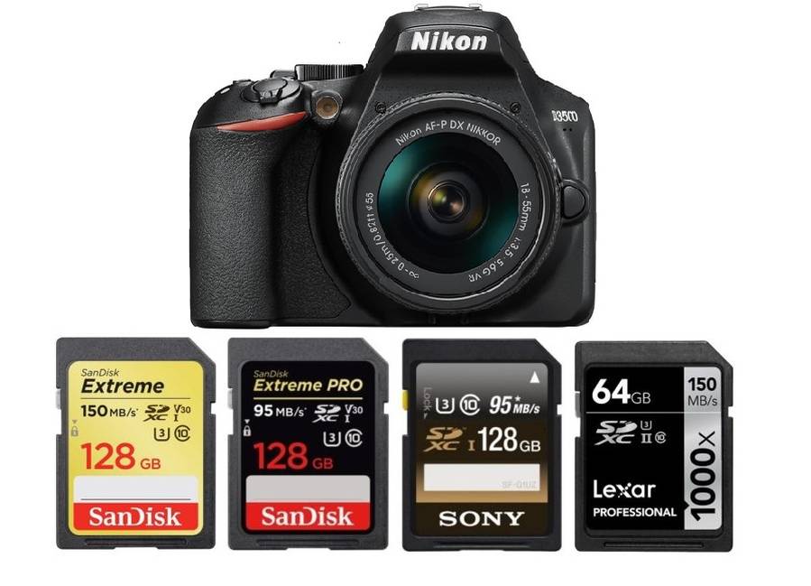 Best Memory Cards for Nikon D3500