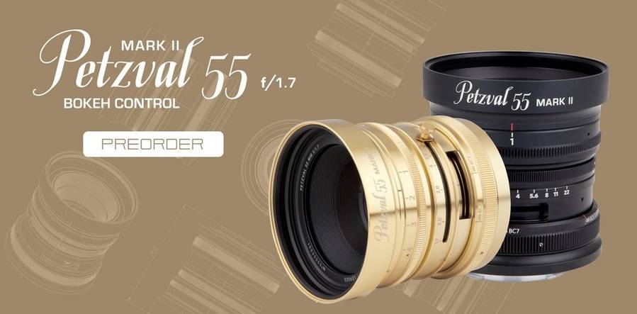 Lomography announces Petzval 55mm f/1.7 Mark II lens for full-frame mirrorless