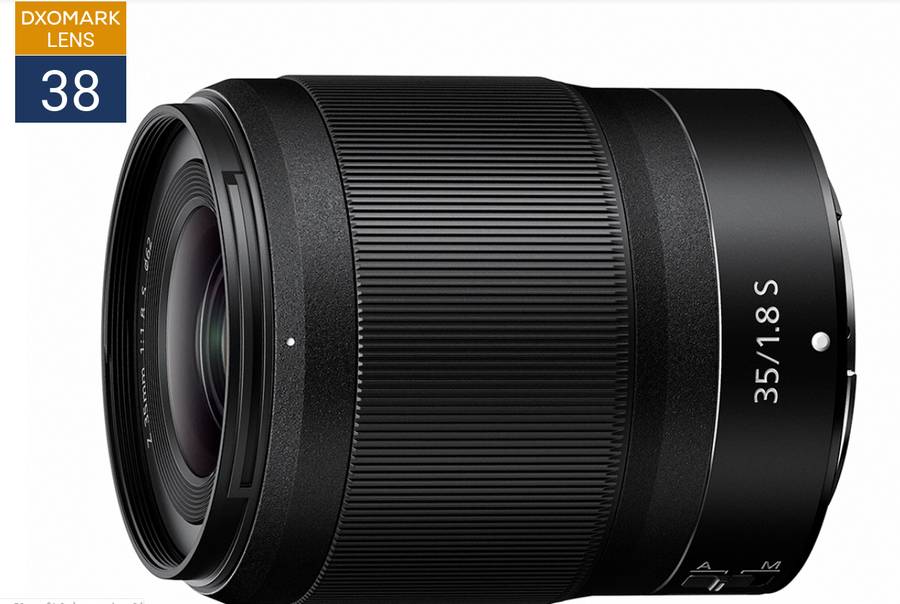 Nikon Nikkor Z 35mm f/1.8 S Lens Tested at DxOMark