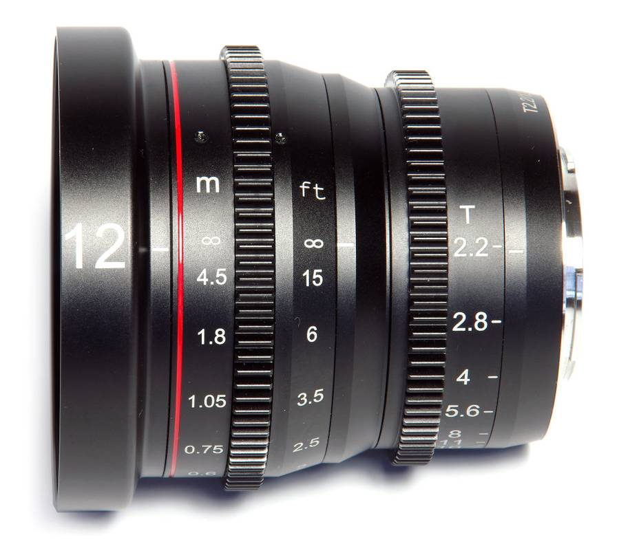 Meike MK-12mm T2.2 Cine Lens for Micro Four Thirds Cameras