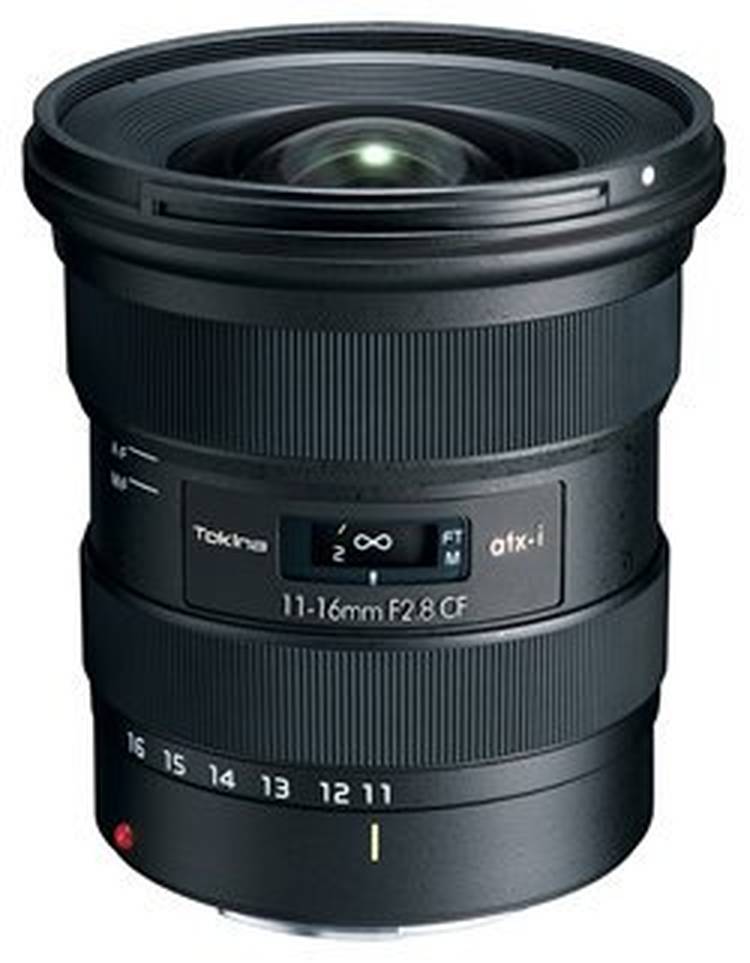 Tokina ATX-I 11-16mm f/2.8 CF Lens for Canon & Nikon Mount to be Announced Soon