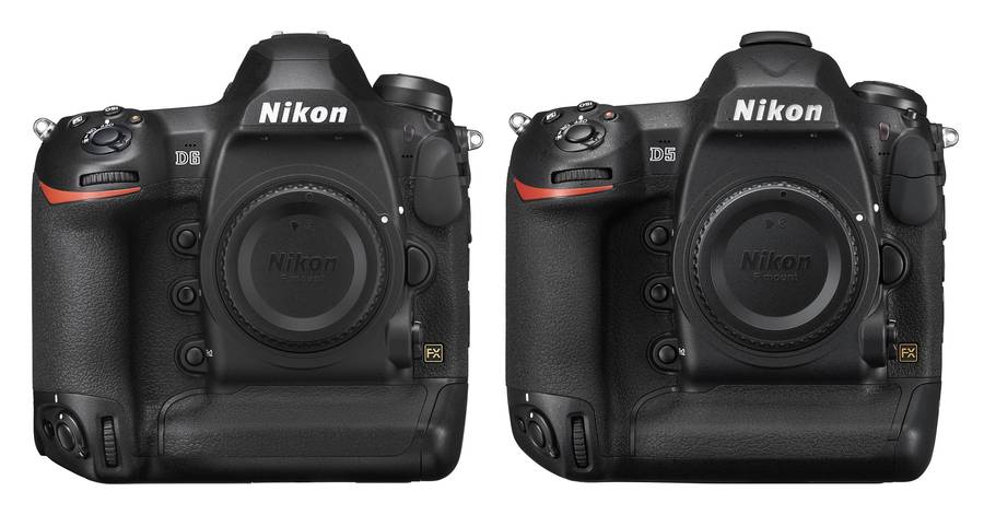 Nikon D6 vs Nikon D5 Specifications Comparison