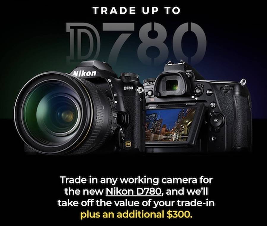 New Nikon D780 Trade-in Program Now Live in US