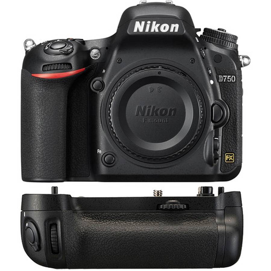 thumbnail image 2 of Battery Grip Kit For Nikon D750 - MB-D16 Replacement With 2 EN-EL15 Batteries & Charger 2 of 13