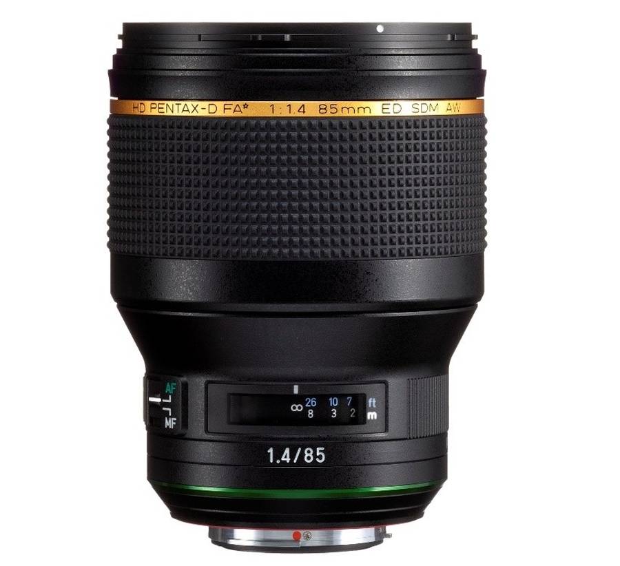 HD Pentax-D FA* 85mm f/1.4ED SDM AW Lens Announced