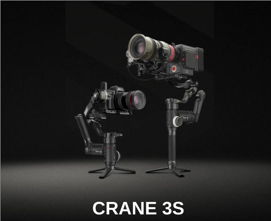 Zhiyun-Tech CRANE 3S Gimbal Stabilizer Announced