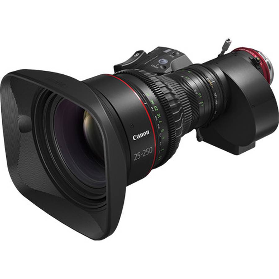 Canon CINE-SERVO 25-250mm T2.95 Cinema Zoom Lens Announced