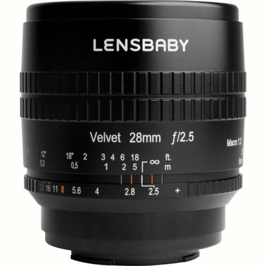 Lensbaby Velvet 28mm f/2.5 Lens Announced, Price : $549.95