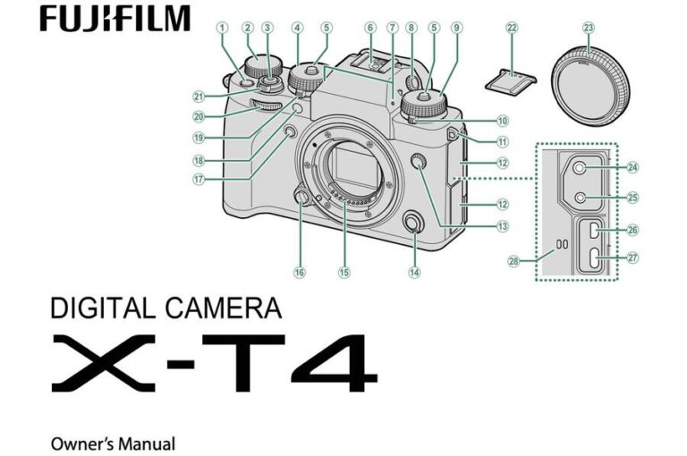 Download Fujifilm X-T4 User Manual Guide - Best Camera News