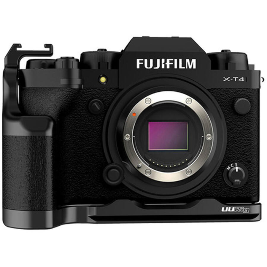 UURig Metal L-Plate with Cold Shoe for Fujifilm X-T4