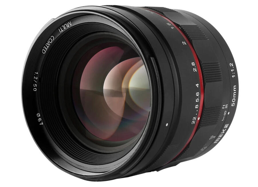 Meike 50mm f1.2 Lens for Canon RF, Leica L, Nikon Z, Sony E Mounts