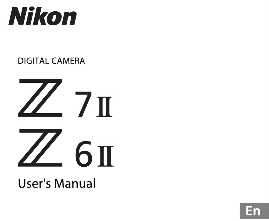 Download Nikon Z7 II User Manual Guide