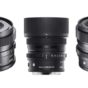 Sigma 24mm f/3.5, 35mm f/2, 65mm f/2 DG DN Contemporary Lenses for E-mount and L-mount