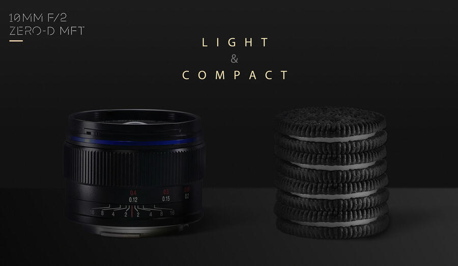 Venus Optics Unveils Laowa 10mm f/2 Zero-D MFT Lens