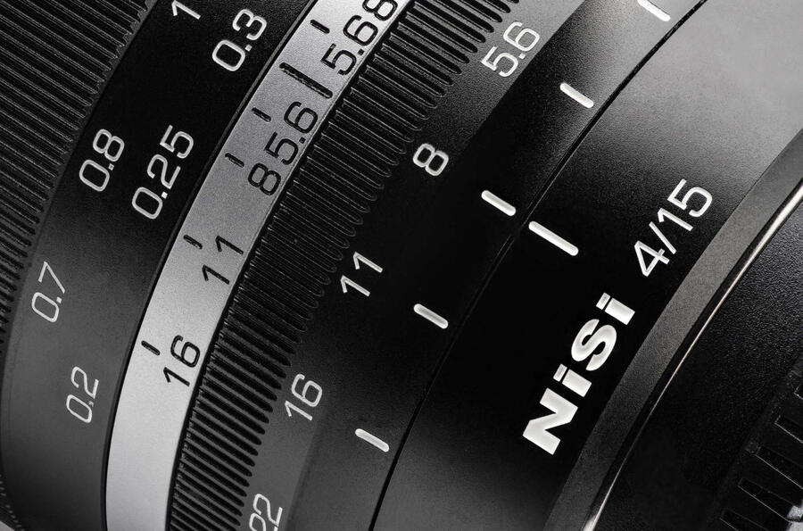 NiSi 15mm f/4 Lens for Sony E, Canon RF, Nikon Z, and Fujifilm X