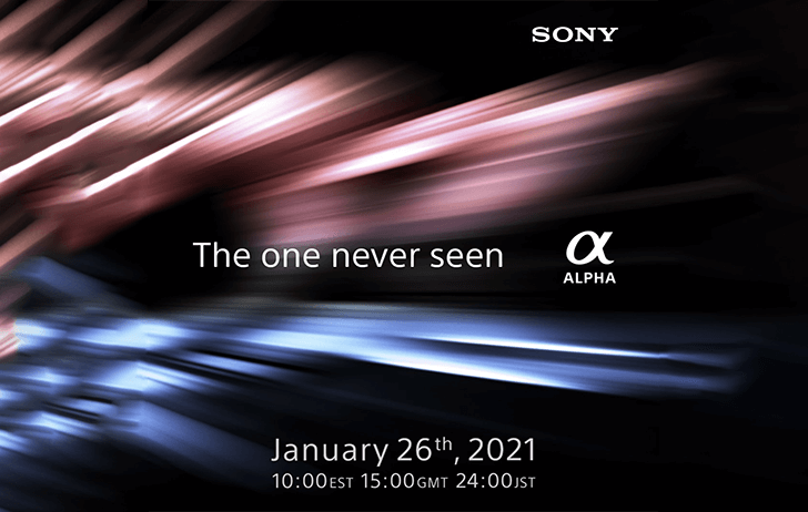 Sony Teases a Major Alpha Mirrorless Announcement on January 26th, A9 III?