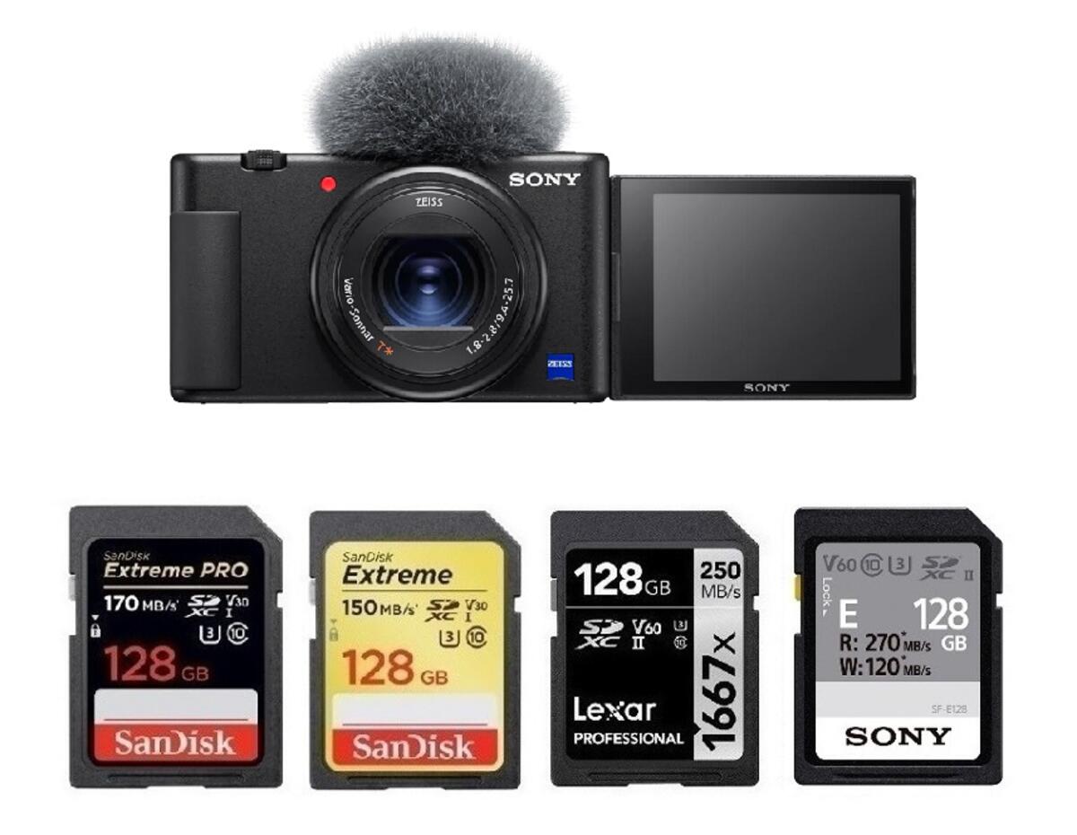 Best Memory Cards for Sony ZV-1