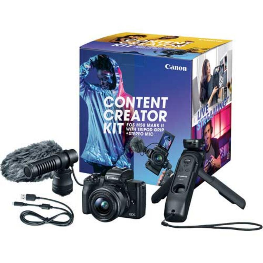 Canon EOS M50 Mark II Content Creator Kit Released