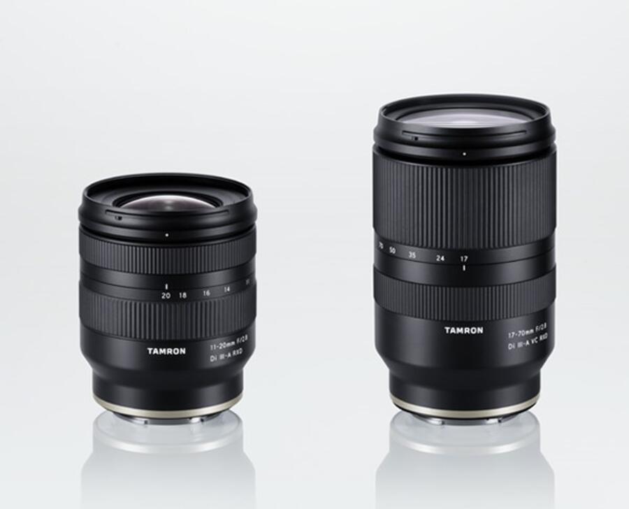 Tamron 150-500mm f/5-6.7 Di III VC VXD and 11-20mm f/2.8 Di III-A RXD Lenses Announced