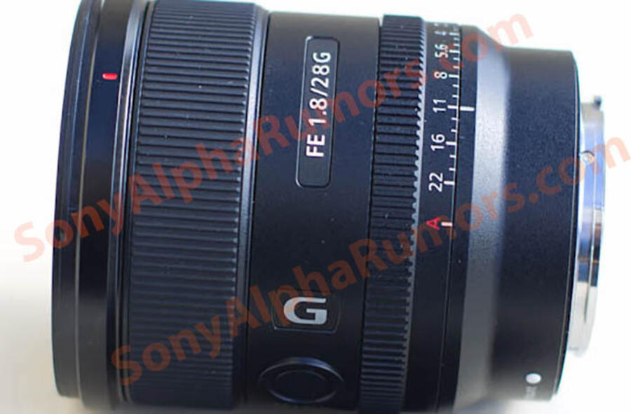 First Images & Specifications of Sony FE 28mm f/1.8 G Lens