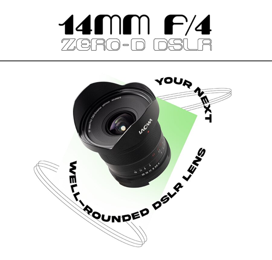 Laowa 14mm f/4 Zero-D Lens Announced, Price $499