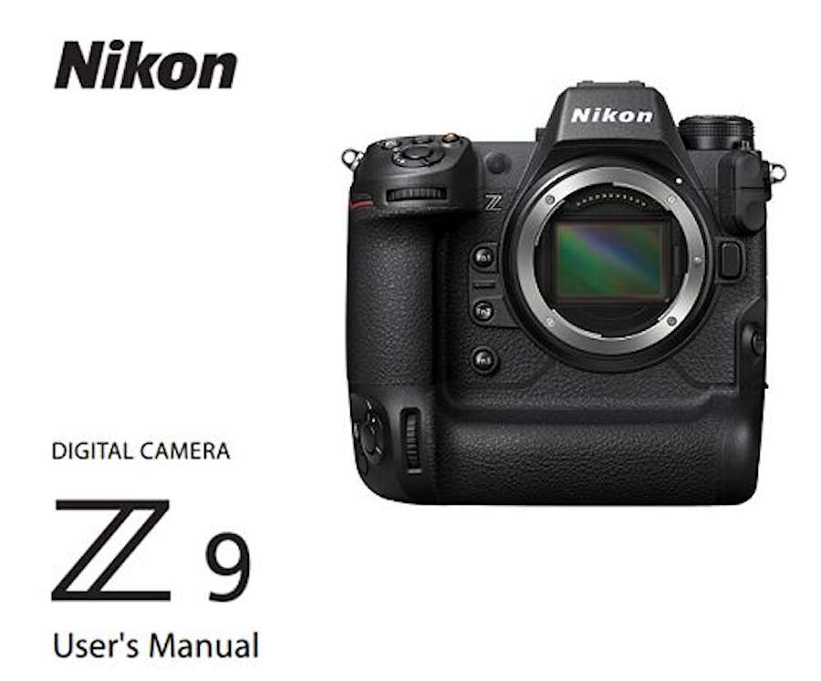 Nikon Z9 User’s Manual & Reference Guide Now Available