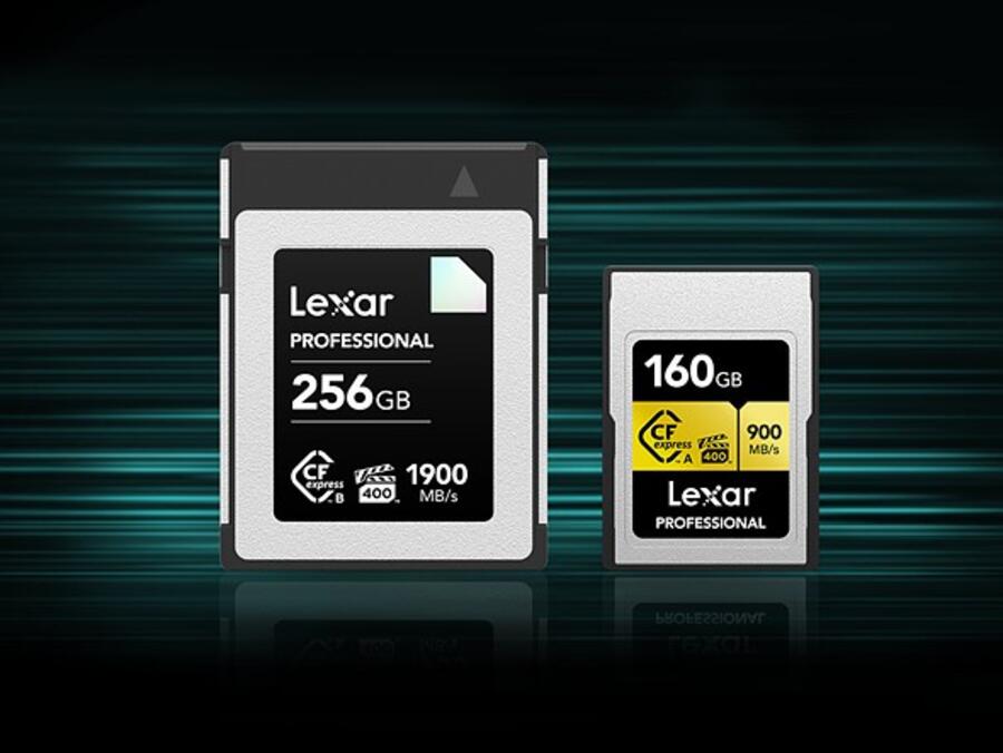 Lexar announces new Diamond Series CFexpress Type B cards with 1,900MB/s read speeds