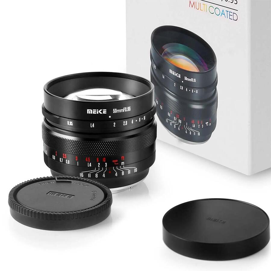 Meike 50mm F/0.95 Manual Focus Lens for APS-C Mirrorless