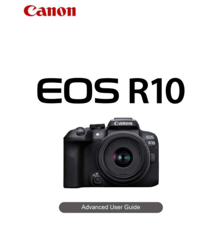 Canon EOS R10 User Manual PDF Available for Download - Best Camera News