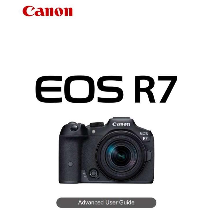 Canon EOS R7 User Manual PDF Available for Download