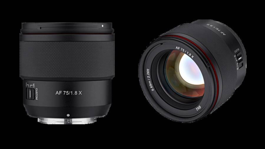 Samyang AF 75mm F1.8 APS-C Lens for Fujifilm X mount