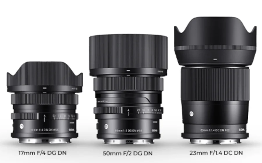 Officially Announced: New Sigma 17mm f/4, 50mm f/2 and 23mm f/1.4 lenses