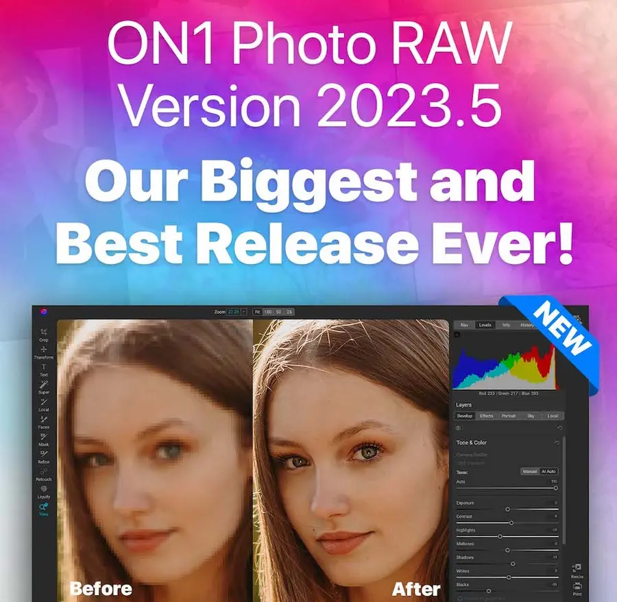 ON1 Photo RAW 2023.5 Software Coming in June