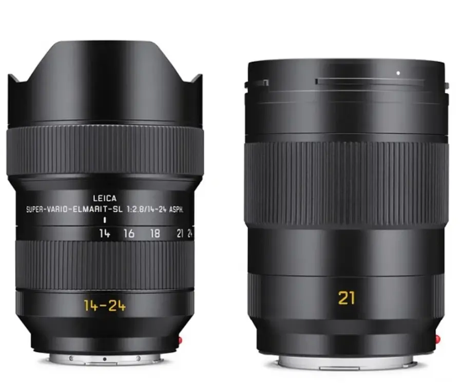 Leica Super-Vario-Elmarit-SL 14-24mm f/2.8 & Super-APO-Summicron-SL 21mm f/2 Lenses Announced