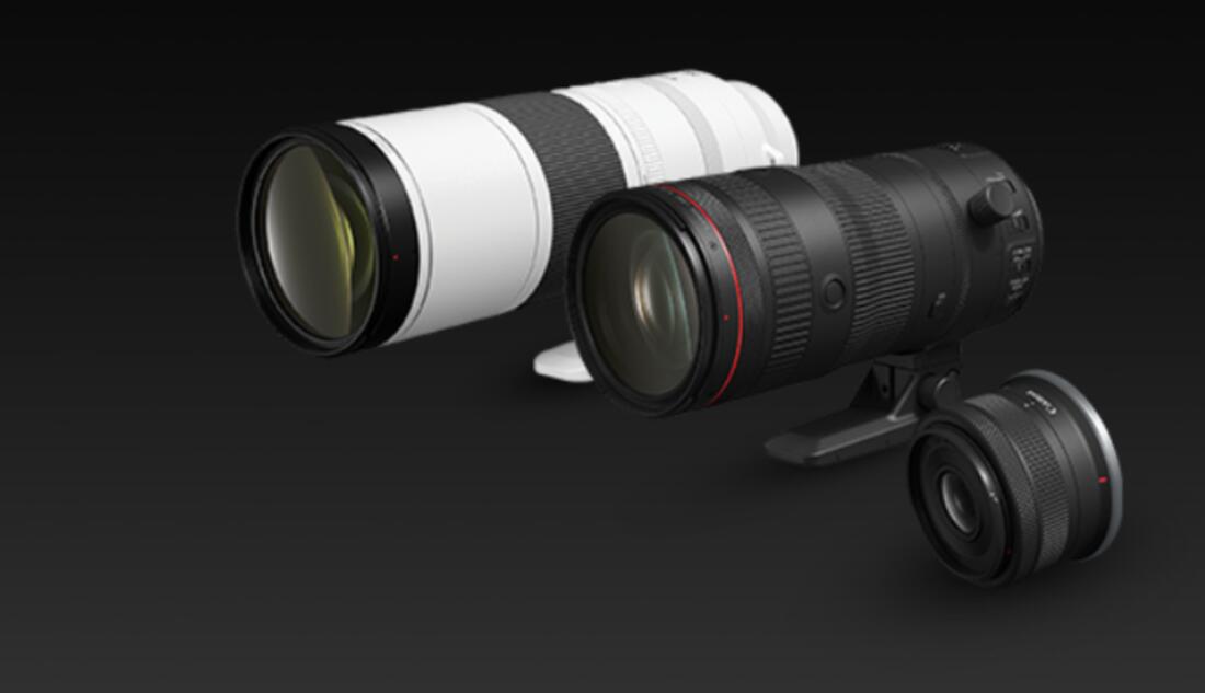 Canon RF-S 10-18mm f4.5-6.3, RF 24-105mm f2.8, RF 200-800mm f6.3-9 Announced