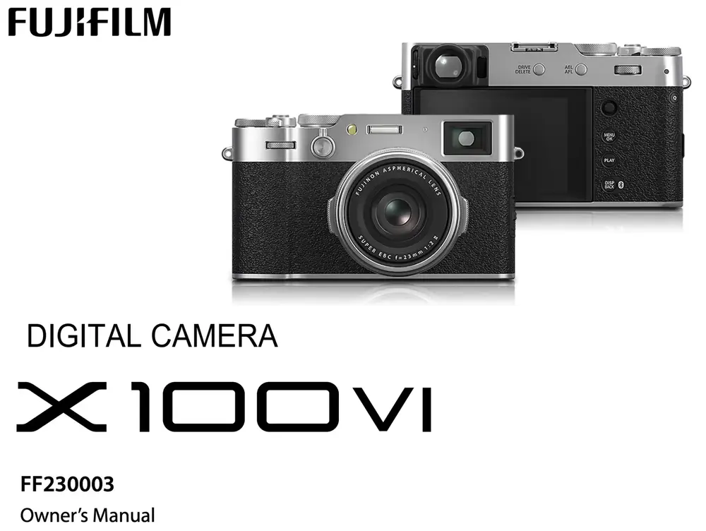 Download Fujifilm X100VI User Manual Guide