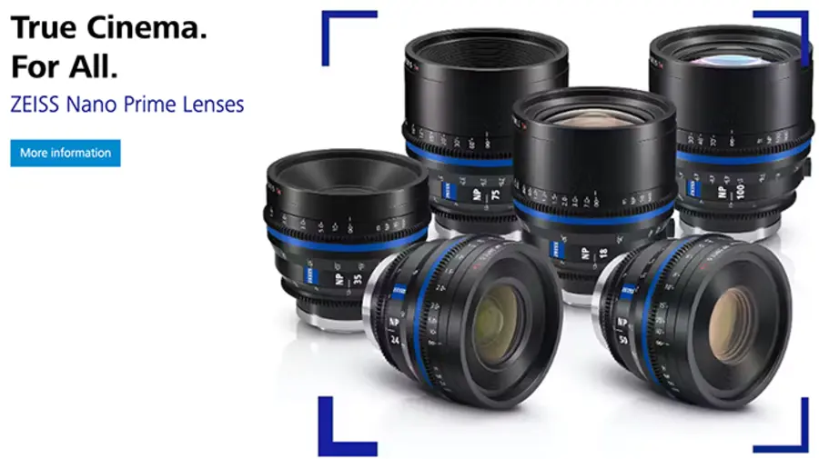 Zeiss announces six new Cine E-mount Lenses
